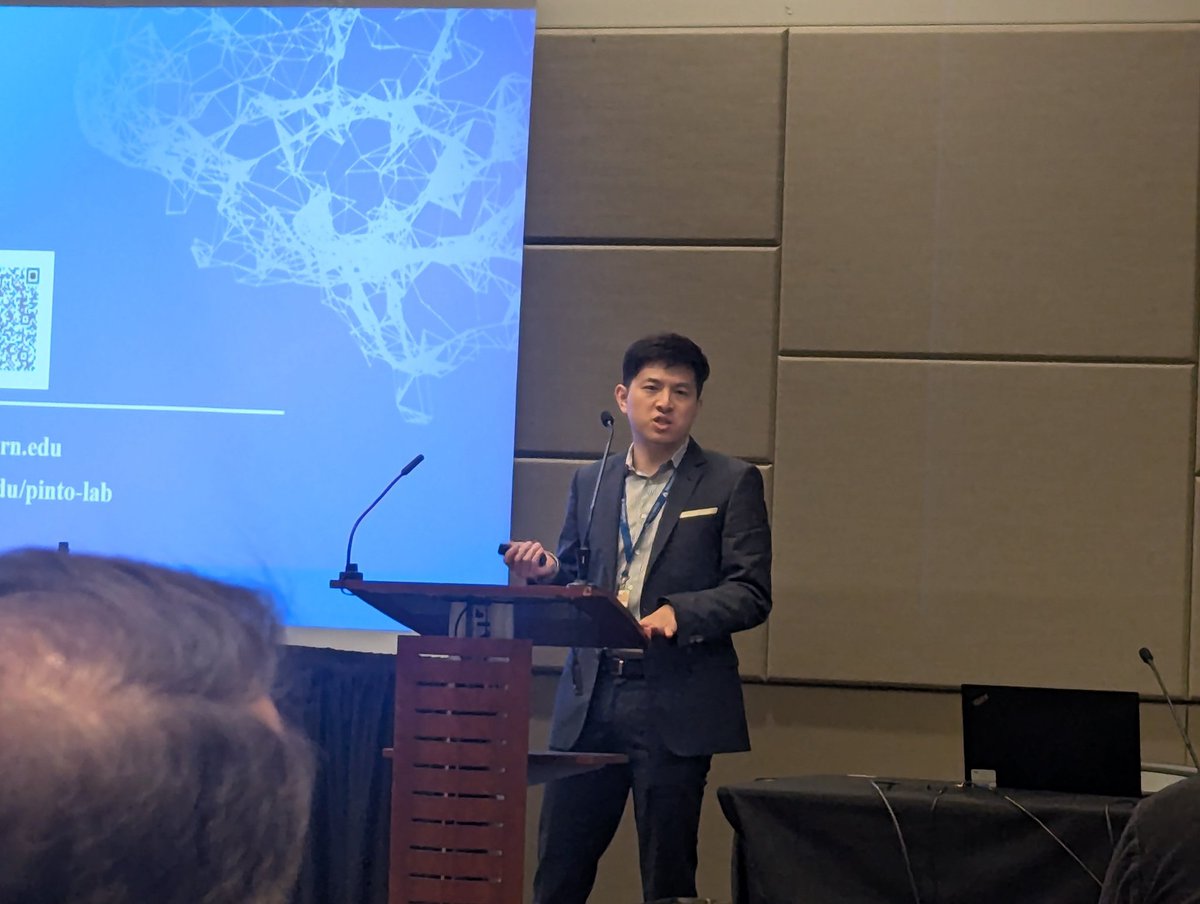 Excellent work by Dr. Chen talking about psychological and participation outcomes in persons with TBI based on COVID-19 vaccination status at #physiatry25 

<a href="/UTSW_PMR/">UTSWPM&R</a> <a href="/UTSWBrain/">UT Southwestern O'Donnell Brain Institute</a>