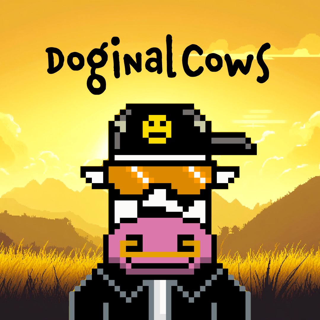 Heimdall_Bull's tweet image. Let's gooooo 🚀🌕

Floor price creeping up🔥🔥

When floor price 421..

One holder wins 25000 dogecoin and two others 10000 dogecoin each 🔥🔥

Doginals cows...always spilling the milk 🥛🥛

Get yourself and join the cowmoooooonity today 🥩🥩

Doggy market/nfts/doginalcowz