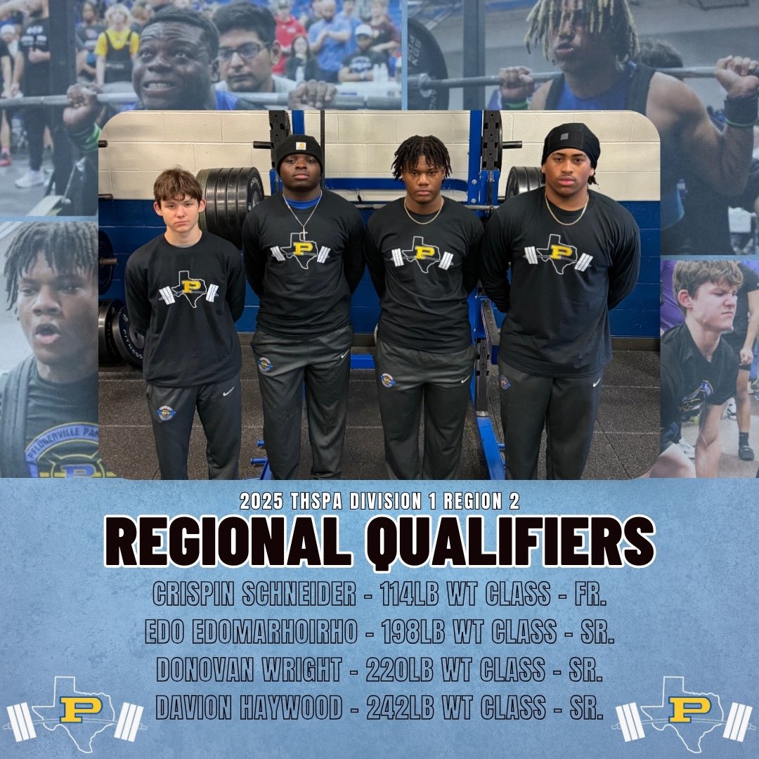 1 week out for our Boys! Congratulations to the 2025 Regional Qualifiers! 

<a href="/PflugervilleHS/">Pflugerville HS</a> <a href="/Pf_PanthersABC/">Pflugerville High School Athletic Booster Club</a> <a href="/PfISDAthletics/">PfISD Athletics</a> <a href="/PF_HighFootball/">Pflugerville High School Football</a>