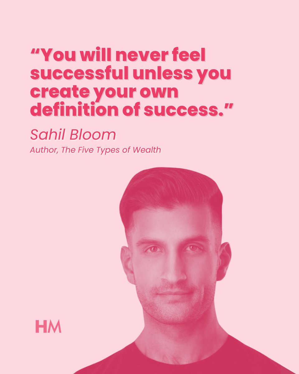 Wise words from @sahillbloom on the latest #HerMoneyPodcast.