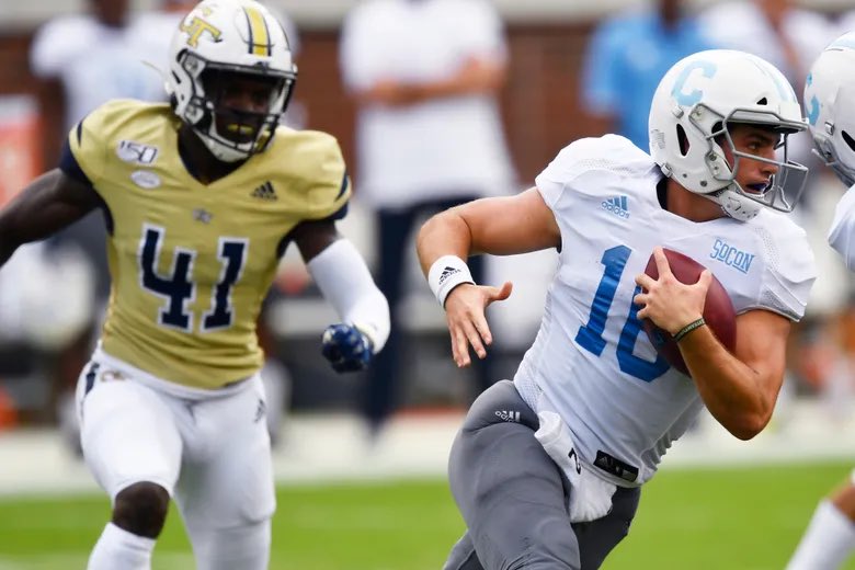 PJ leaves GT. Geoff Collins mocks the flexbone. The Citadel beats GT running the flexbone 3rd game of the season