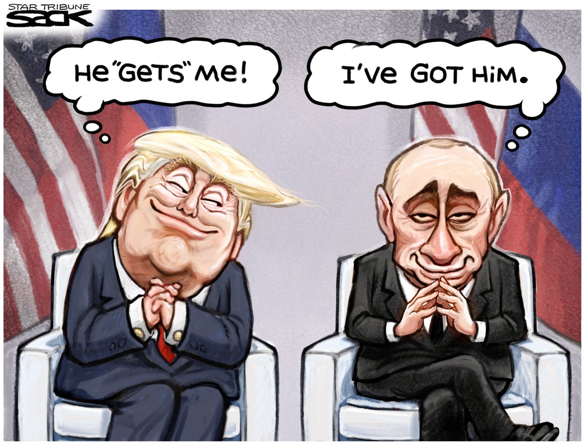 The world has never seen such wild rimming as today in the Oval Office. The American president tried very hard for Russia.

#RussiaisATerroistState #TrumpIsARussianAsset #TrumpIsUnfitForOffice