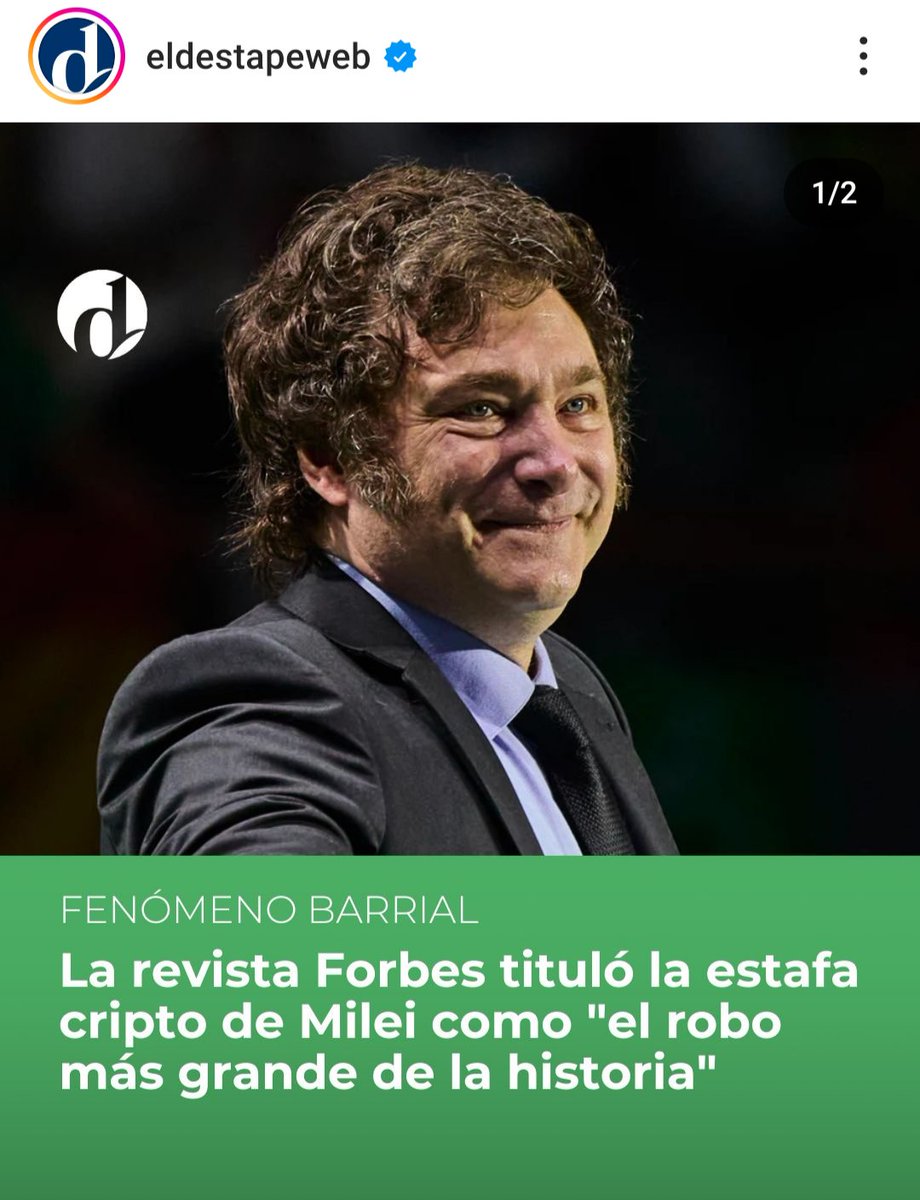 #RenunciaMilei