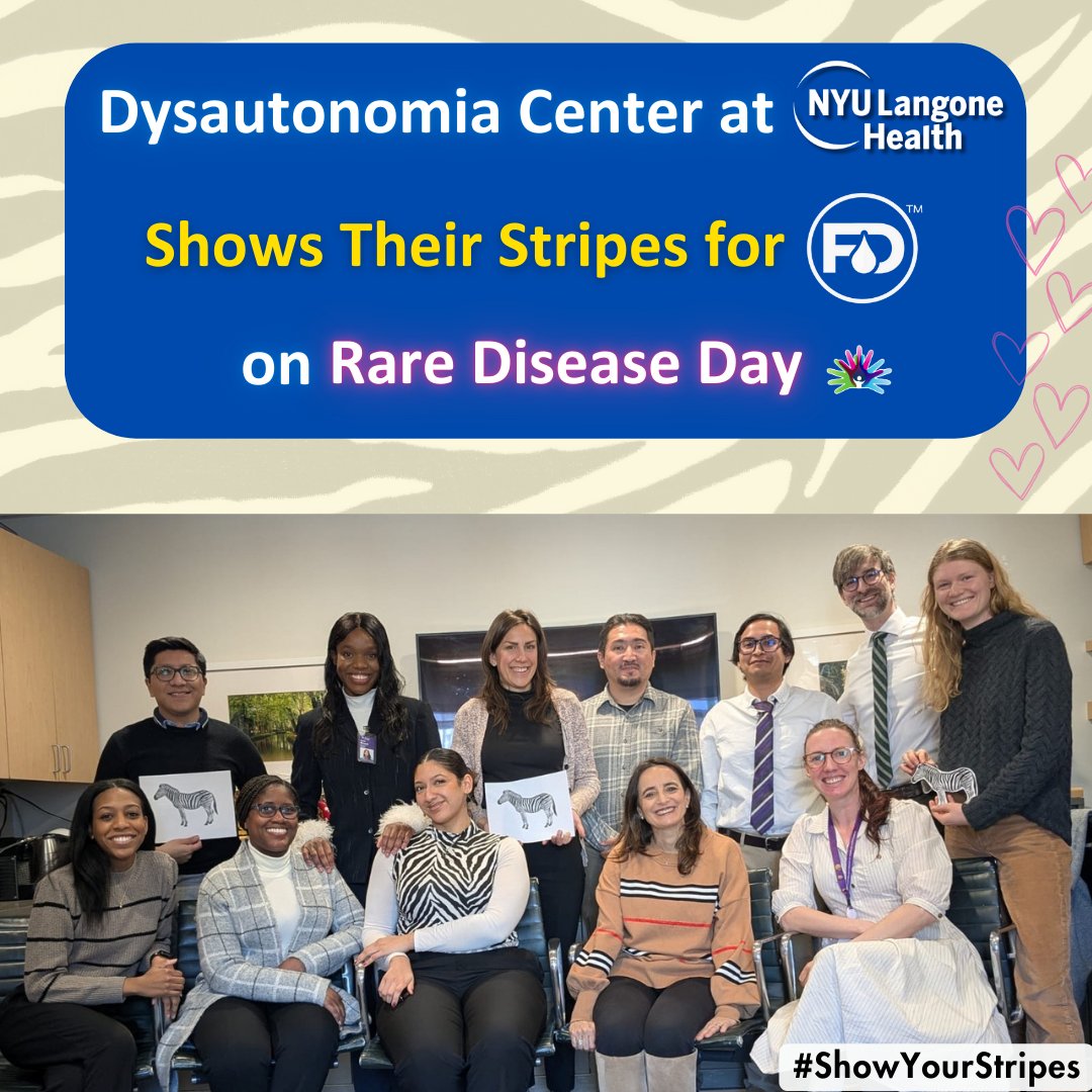 Join the FD Family in Showing Your Stripes for Rare Disease Day TODAY!

Help raise awareness for FD by rocking your stripes too!

#FDisRare #ShowYourStripes #RareDiseaseDay #FamilialDysautonomia