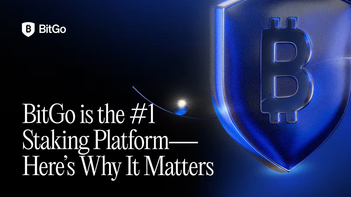 BitGo is the #1 staking platform, and the numbers prove it—$48 billion staked, $100 billion+ in assets under custody, and stable, secure rewards for clients.

Institutions don’t just need a staking provider; they need a trusted partner. With BitGo, they get security,