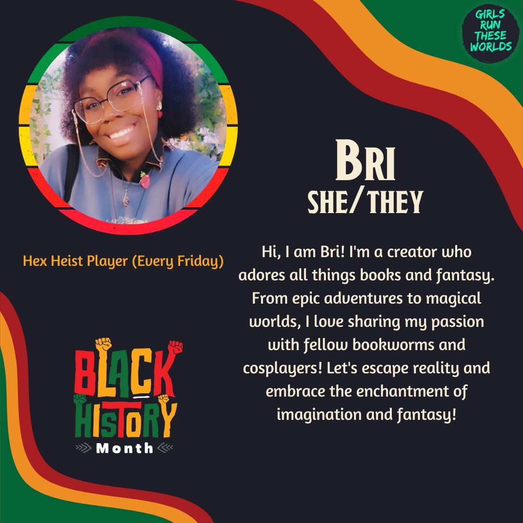 Today's Spotlight: Bri

Hi, I am Bri! I'm a creator who adores all things books &amp; fantasy. From epic adventures to magical worlds, I love sharing my passion with fellow bookworms &amp; cosplayers! Let's escape reality &amp; embrace the enchantment of imagination and fantasy!