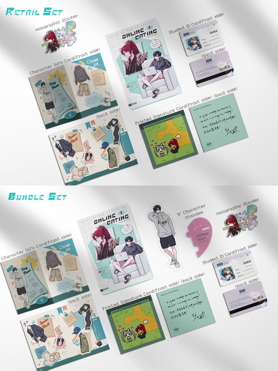 haitangbooks's tweet image. #haitangbookspreorder

✨Guide on How to Fail at Online Dating (Vol. 1) will be available for pre-order soon!

🗓 Pre-Order Period: March 8th, 20:00 EST – April 19th, 20:00 EST

🛒 Order Here: nebelland.myshopify.com

📖 Preview: haitangbooks.org/guide-on-how-t…

🚚 Enjoy free shipping on…