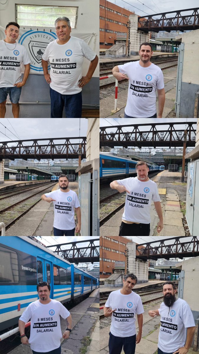 Agrup. JOSE IGNACIO RUCCI (@ruccilinearoca) on Twitter photo 🚆8 MESES SIN AUMENTO SALARIAL📉
🚨📢Los Conductores de Trenes decimos BASTA!
<a href="/FraternidadArg/">La Fraternidad</a> <a href="/JulioSosaFrate/">Julio Sosa</a>
FERROCARRIL GENERAL ROCA
MATURANO CONDUCCION
LA BANDA DEL WILLY’S 🚆8 MESES SIN AUMENTO SALARIAL📉
🚨📢Los Conductores de Trenes decimos BASTA!
<a href="/FraternidadArg/">La Fraternidad</a> <a href="/JulioSosaFrate/">Julio Sosa</a>
FERROCARRIL GENERAL ROCA
MATURANO CONDUCCION
LA BANDA DEL WILLY’S