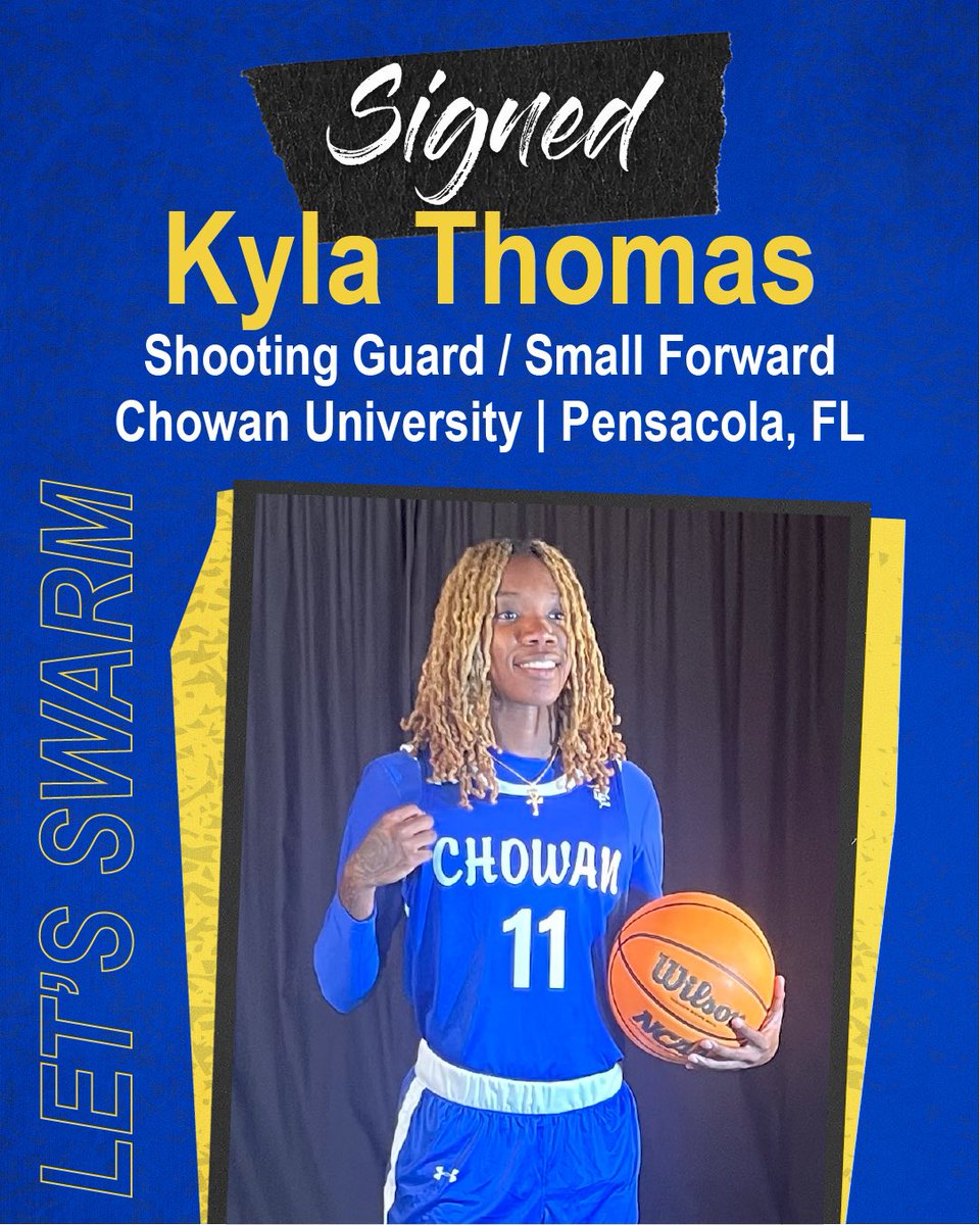 🚨Signee🚨

Yellow Jackets Nation, let’s welcome Kyla Thomas to Allen!
