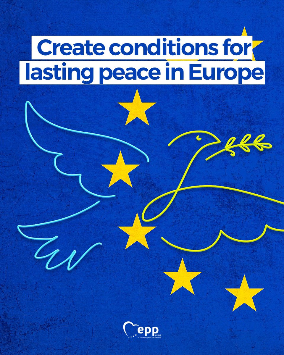 We must help Ukraine achieve a just peace!

Negotiations must not grant Russia the victory it failed to achieve militarily.

Additionally, we must create the conditions for lasting peace on the European continent.

Ukraine's #NATO membership is necessary!

epp.group/fofbm7