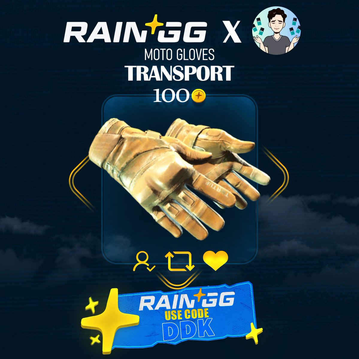 Banger gw for you guys!
Also banger promo code for you guys!

A coupon code for 100 people completely free- just type MINTPODXRAINGG in the coupons option on rain!

For Gw 
✅ retweet
✅ follow me + <a href="/raindotgg/">Rain.gg</a>

Rolls in 3 days🙏
Good luck  

10,000 coin leaderboard for ddk users