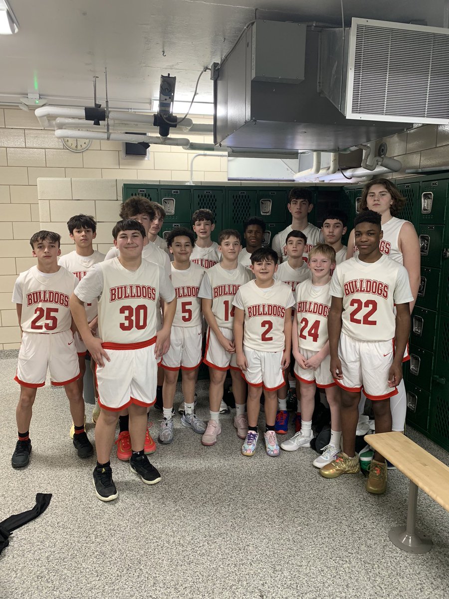 Bulldog_Hoops's tweet image. Great night for DMS hoops! We had a program sweep (4-0) vs. Salina Lakewood in our last regular season outing. It was throwback uni night, circa 2014, for our 8th graders.  @coachbrettflory #Greenismagic