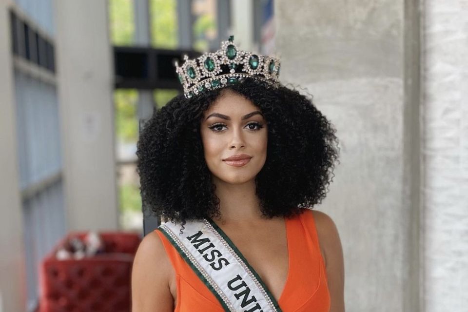 gwuengineering's tweet image. This #BlackHistoryMonth, we celebrate GW Engineering alum Fionnghuala O’Reilly—systems engineer, STEM advocate &amp;amp; @MissUniverseIreland winner. As director of Space to Reach &amp;amp; a Mission Unstoppable correspondent, she’s paving the way for women of color in STEM! #GWEngineering