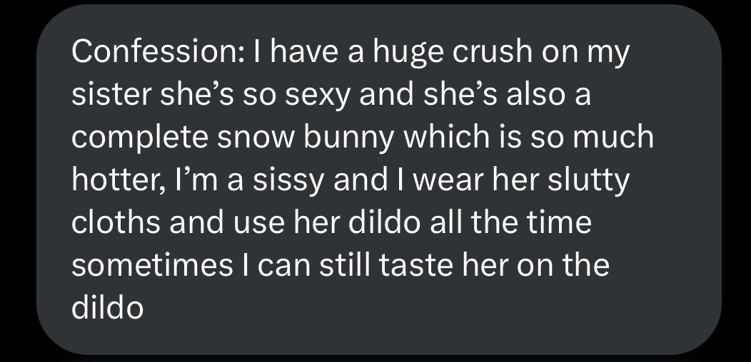 Joe56120570's tweet photo. Well I can understand why he has a crush on his sister. I do too.

Just need to see what rest of her!

#dirty #confessions #nsfw #incest #sissy #snowbunny https://t.co/LULwt77RTr