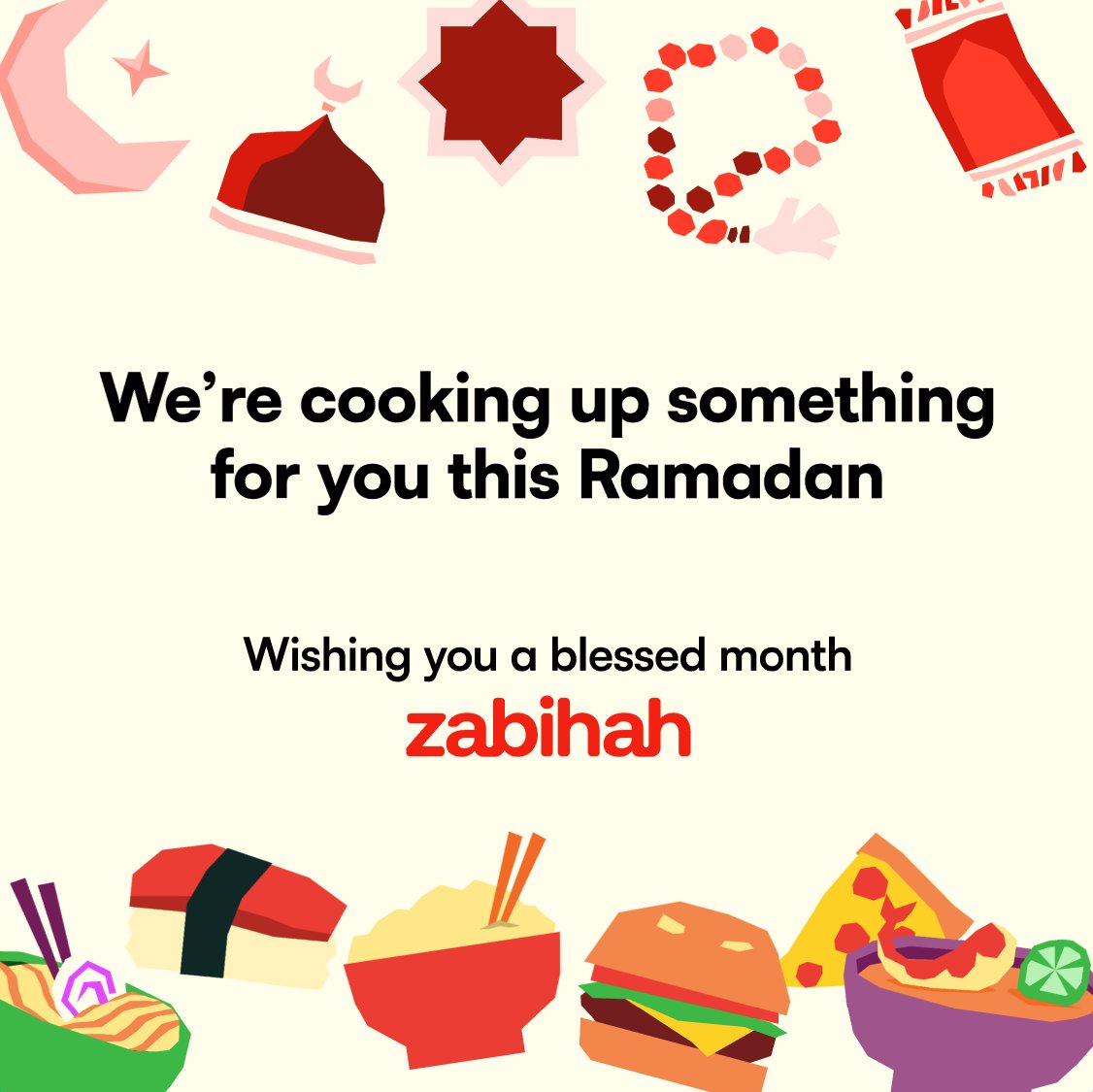 Our excitement for the coming of Ramadan is amplified by the brand new apps and features we're cooking up. 
We can't wait to show you what we've been cooking, but like iftar, you'll have to wait until the time is right. 
Watch this space in the coming days!