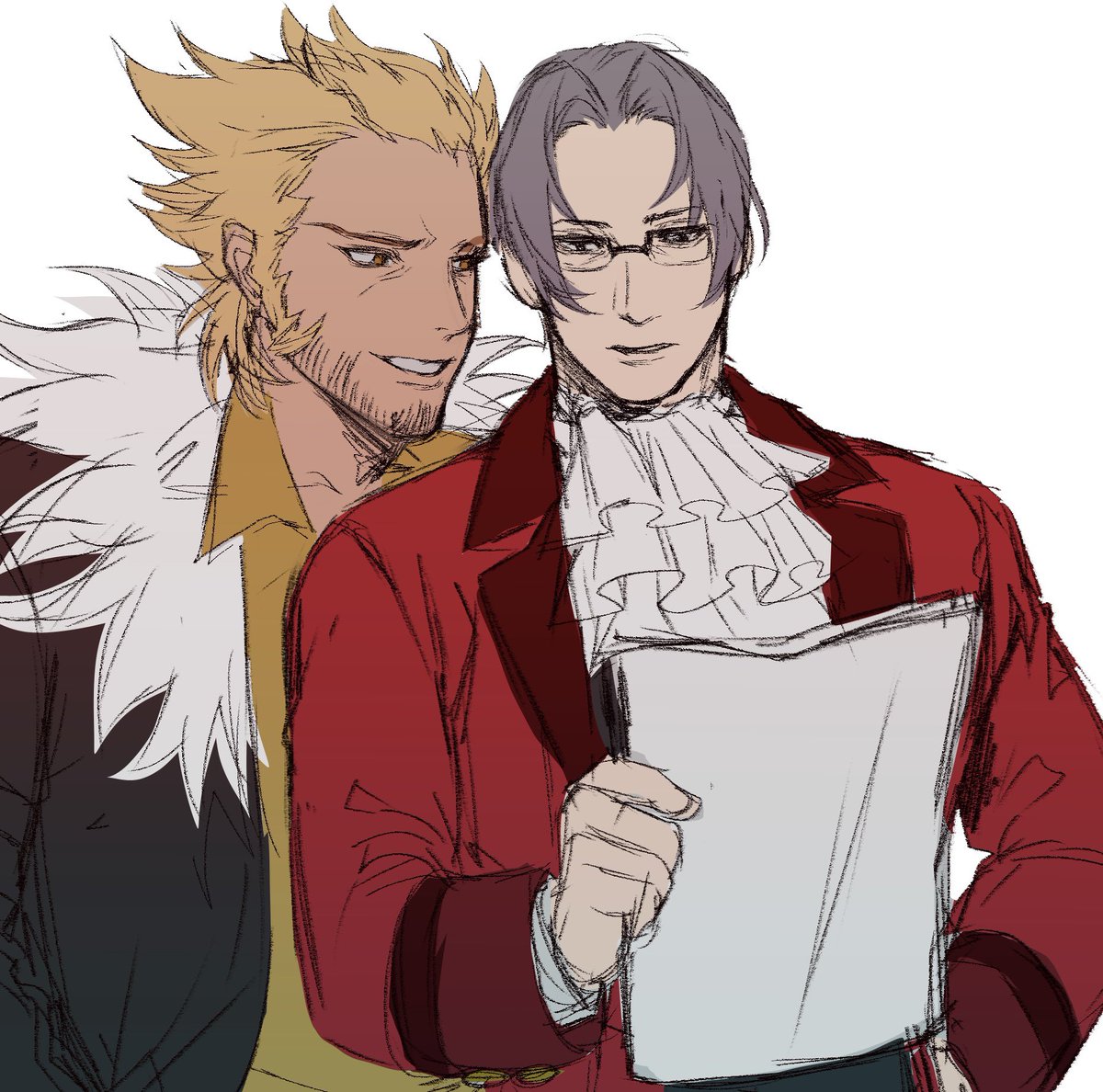 Now he has color #ShiLongLang 
#AceAttorney