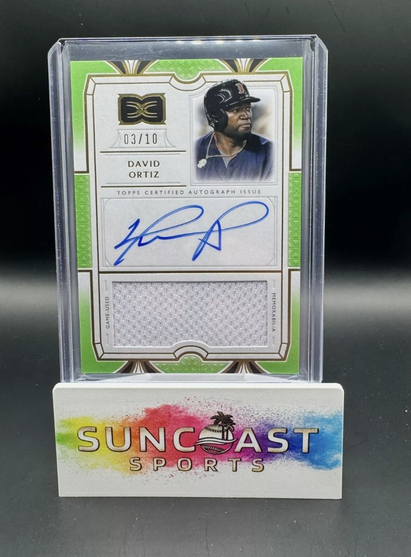 thelafleurboys's tweet image. 🔥 DAVID ORTIZ PATCH AUTO RELIC /10! 🔥

SuncoastSports with another Hall of Fame pull!

#DavidOrtiz #RedSox #ToppsDefinitive #PatchAuto #MLB #BaseballCards #SportsCards