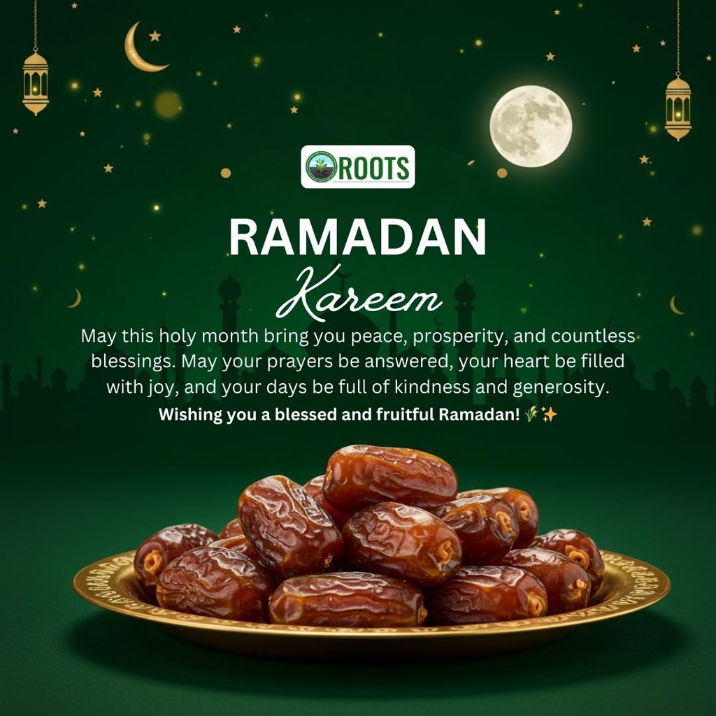 GambiaRoots's tweet photo. 🌙 Ramadan Mubarak from ROOTS!
As we embrace the holy month of Ramadan, let’s remember the values of gratitude, resilience, and giving back to our communities.
Wishing you a Blessed and fruitful Ramadan!🌿
#RamadanMubarak #RootsProject #RamadanBlessings #Ramadan2025 https://t.co/IJGzD5rFc2