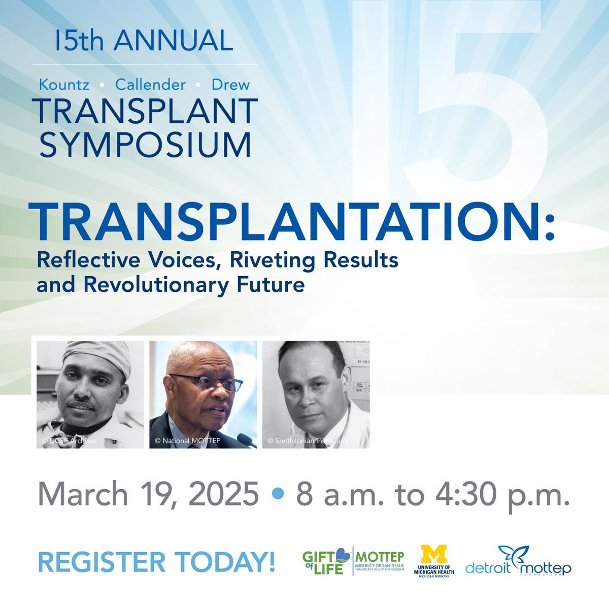 Eversight (@eversightvision) on Twitter photo Join <a href="/GiftofLifeMich/">Gift of Life Michigan</a> on March 19 for an educational day at the 15th annual Kountz Callender Drew Transplant Symposium. This event assembles the health system community to learn from peers and become champions in saving lives. Register by March 10: eversight.ws/3QyQmEc. 💙 Join <a href="/GiftofLifeMich/">Gift of Life Michigan</a> on March 19 for an educational day at the 15th annual Kountz Callender Drew Transplant Symposium. This event assembles the health system community to learn from peers and become champions in saving lives. Register by March 10: eversight.ws/3QyQmEc. 💙