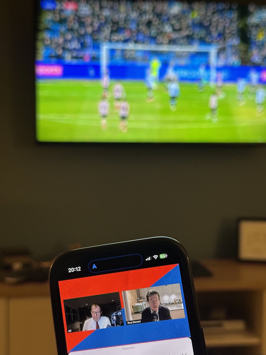 Jen Bartram πββ¬ (@jenbartram) on Twitter photo This is a first: watching Sunderland on TV whilst listening live to <a href="/RoryStewartUK/">Rory Stewart</a> and <a href="/campbellclaret/">ALASTAIR CAMPBELL</a> emergency podcast too. Very odd vibe. This is a first: watching Sunderland on TV whilst listening live to <a href="/RoryStewartUK/">Rory Stewart</a> and <a href="/campbellclaret/">ALASTAIR CAMPBELL</a> emergency podcast too. Very odd vibe.