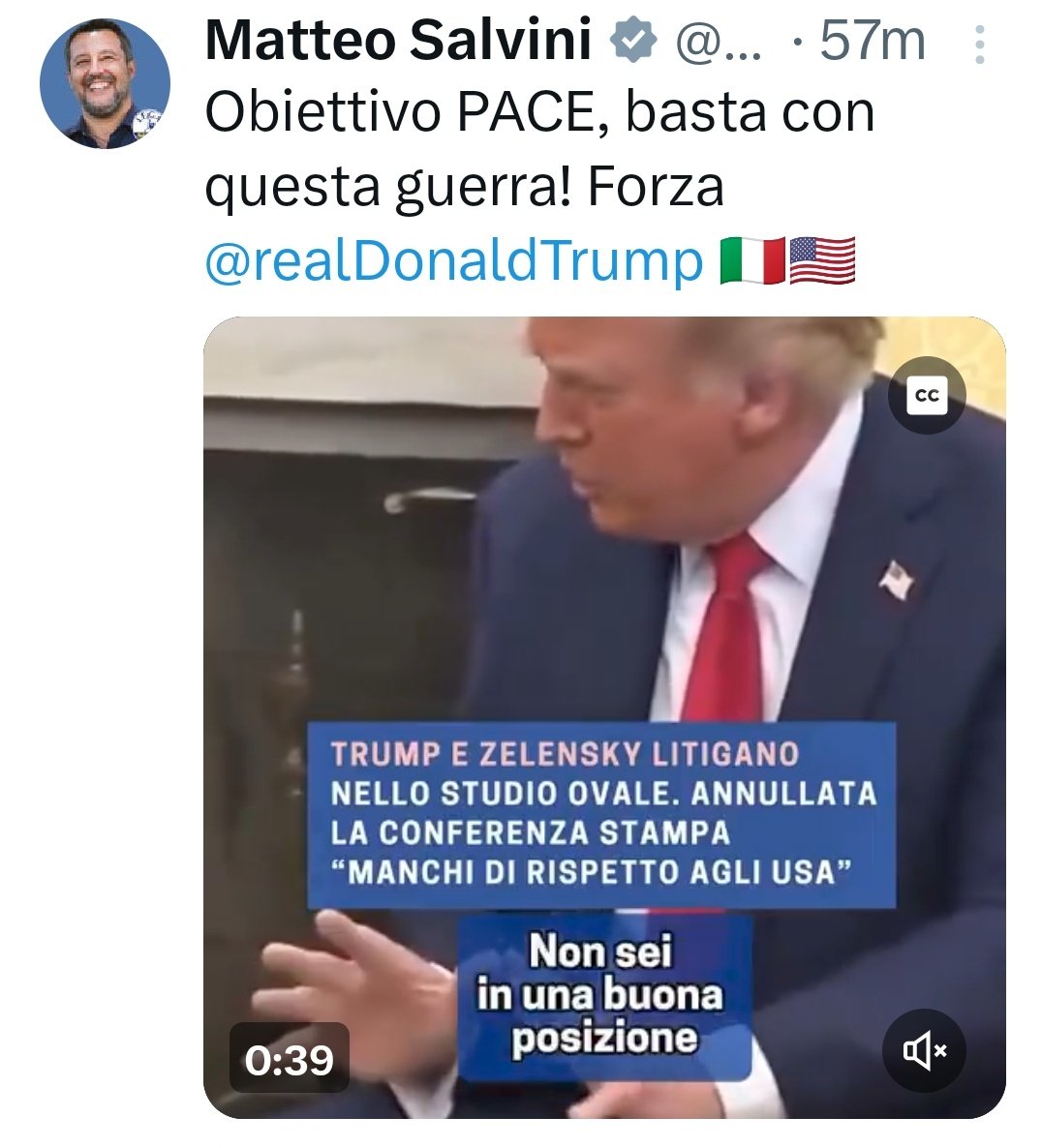 Il rutto sovranista tweet media