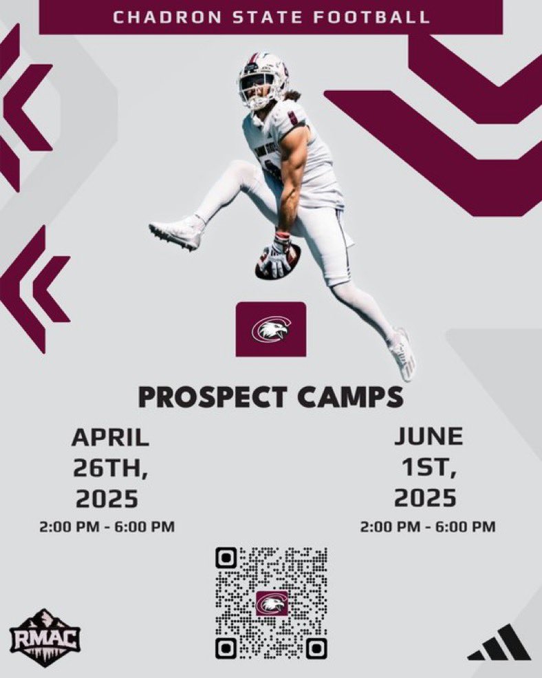 Thank you for the invite <a href="/CSCFootball/">Chadron State Football</a> <a href="/CoachSteveChang/">Steve Chang</a>