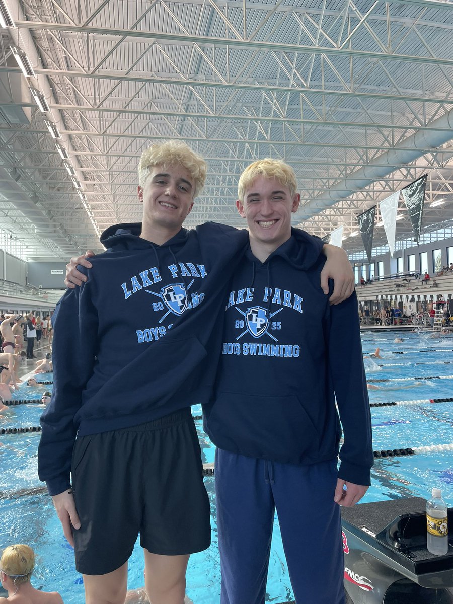 Matthew and Johnny are ready for state! Go Lancers!
