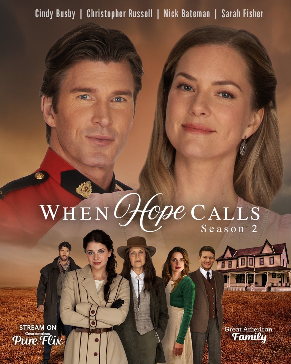 Inspired by Janette Oke's beloved novels, get ready for the return of the sequel to TV's #1 hit series, #WhenHopeCalls, premiering Sunday, April 6 at 8/7c on Great American Family! Begin streaming April 3 on <a href="/PureFlix/">Pure Flix</a> 😍

Read more from <a href="/people/">People</a> at bit.ly/4kgiOZ7