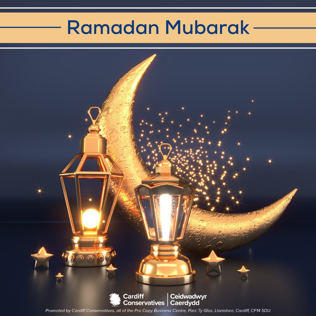 Happy #RamadanMubarak to everyone celebrating in #Cardiff. Wishing you a very happy and blessed month of #Ramadan.