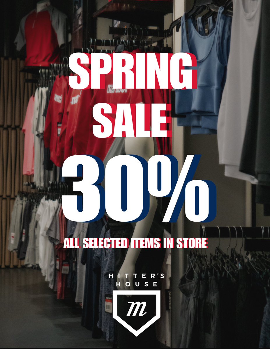 Exclusive Spring 2025 Sale Event‼️

Enjoy a 30% discount store wide at Hitters House Midwest. 3998 N 19th ST, Ozark, MO 65721. The sale starts promptly at 10AM this Saturday, March 1st. 

For any questions Call (417)955-3314