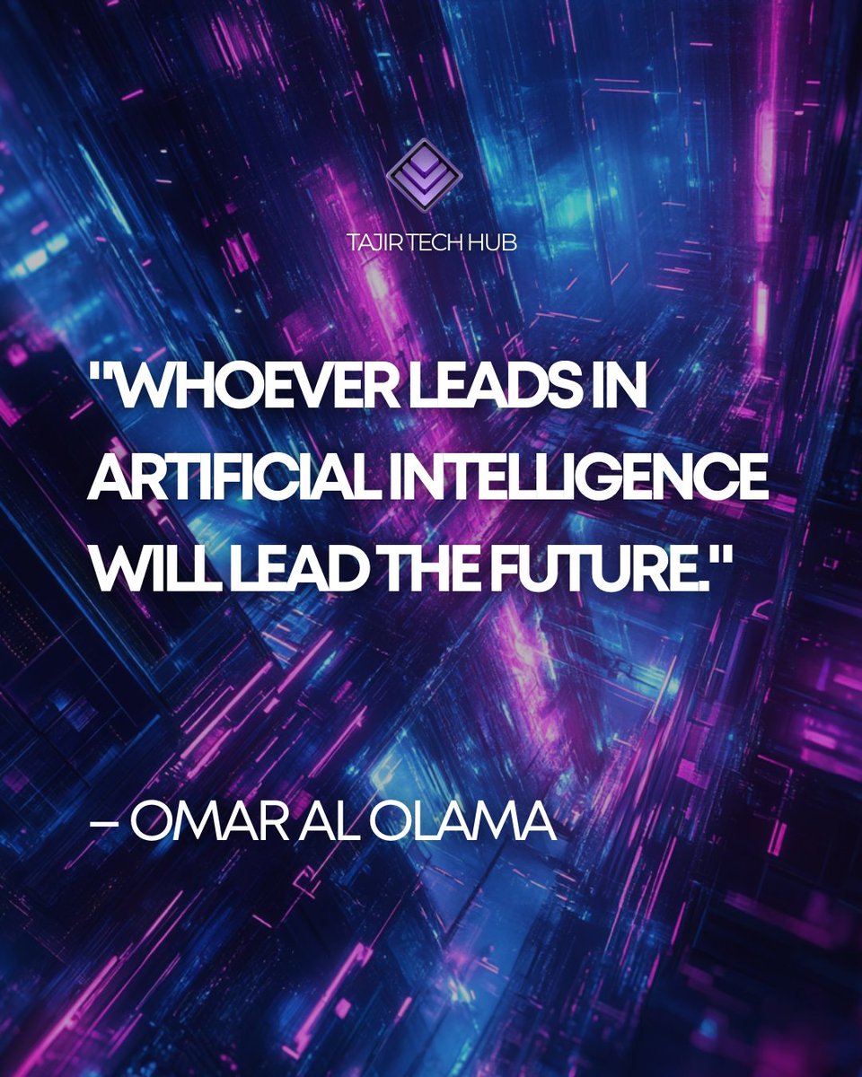 TJRMtoken's tweet image. The future belongs to those who lead in Artificial Intelligence. Innovation today will shape the world of tomorrow. 🚀🤖 #TJRM #TajirTechHub
