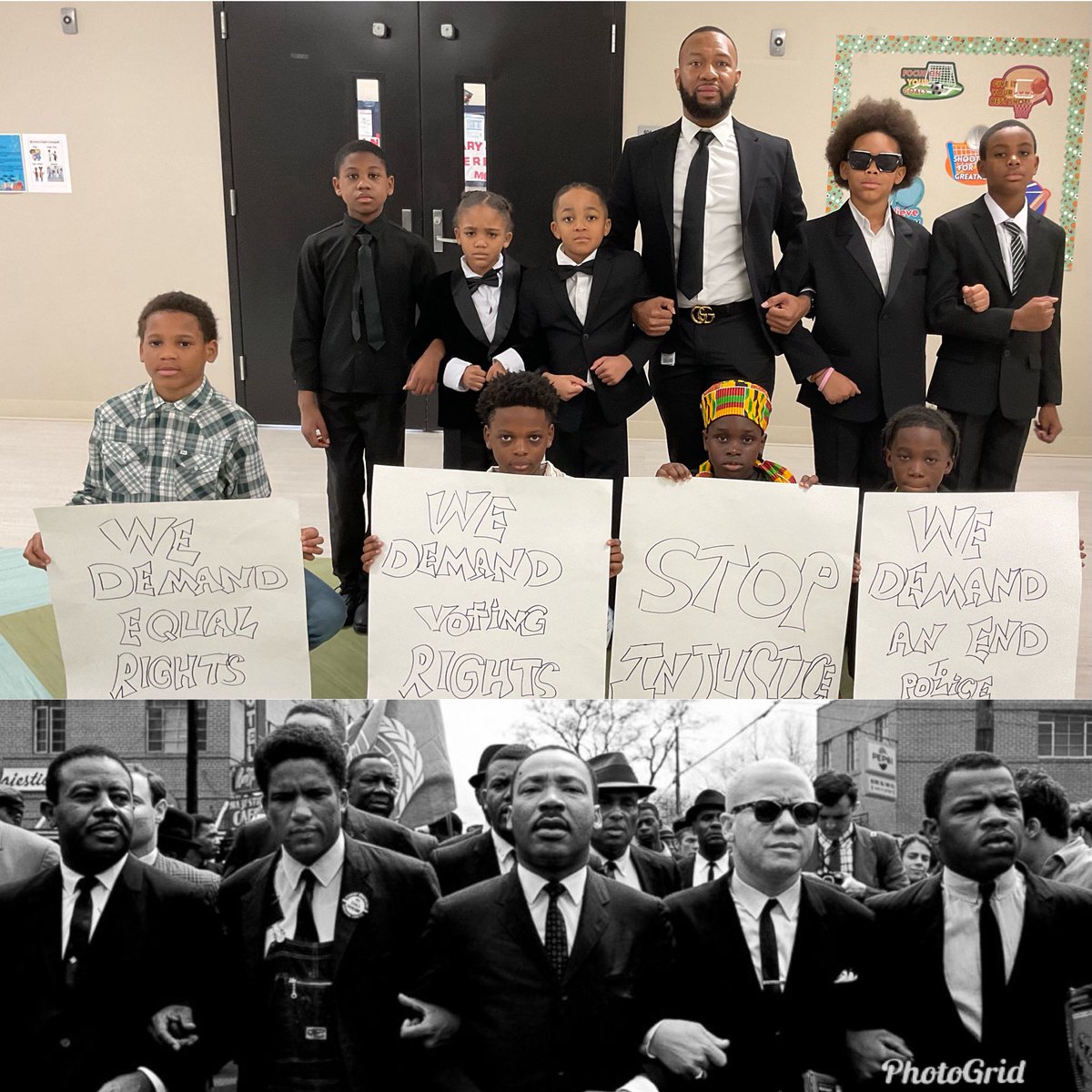 Michael D. Jackson, M.Ed (@educator_92) on Twitter photo Happy Black History Month! My <a href="/Anderson_AISD/">Anderson Academy</a> 4th grade students did a phenomenal job today in the Black History Program, Celebrating Culture, Talent, and History.🖤💛💚♥️
#AldineImpact Happy Black History Month! My <a href="/Anderson_AISD/">Anderson Academy</a> 4th grade students did a phenomenal job today in the Black History Program, Celebrating Culture, Talent, and History.🖤💛💚♥️
#AldineImpact