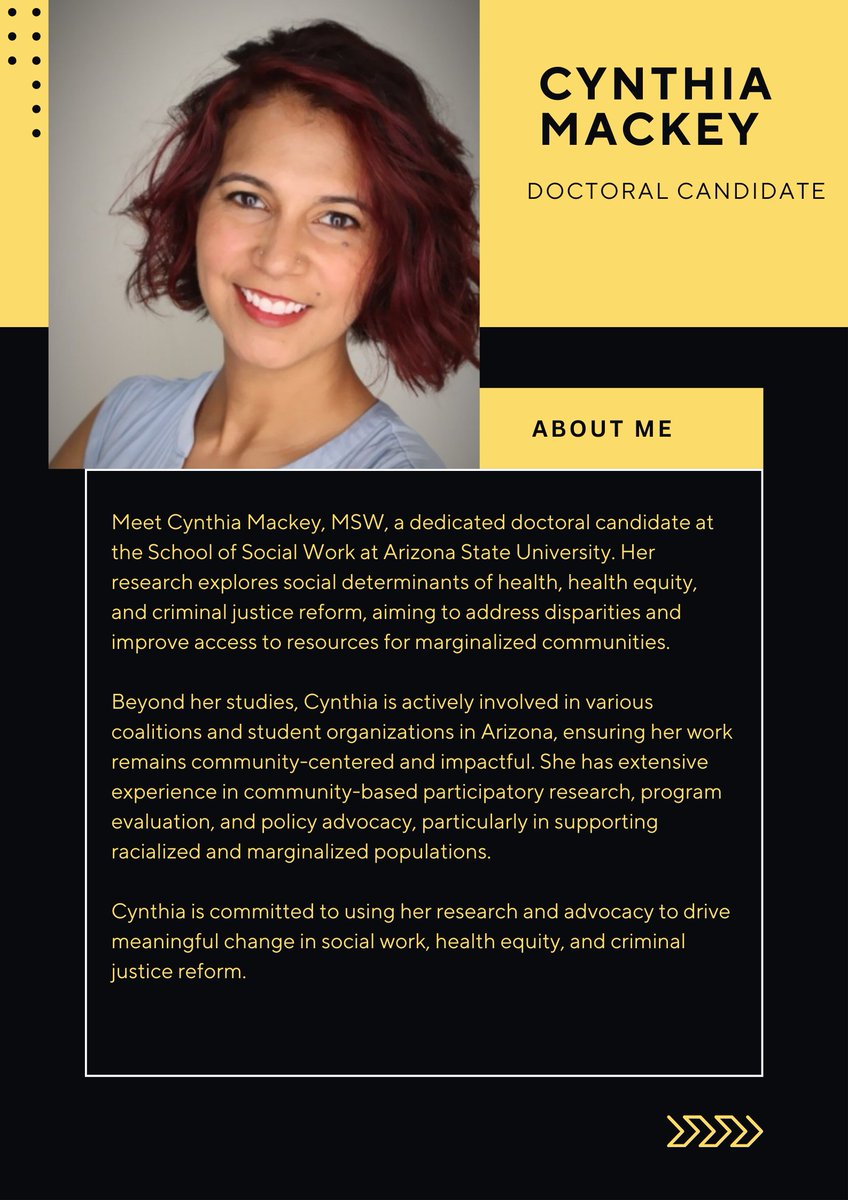 For our last but not least week of Black History Month, we are highlighting Cynthia Mackey! You can read more about Cynthia and her work here: linkedin.com/in/cynthiamack…