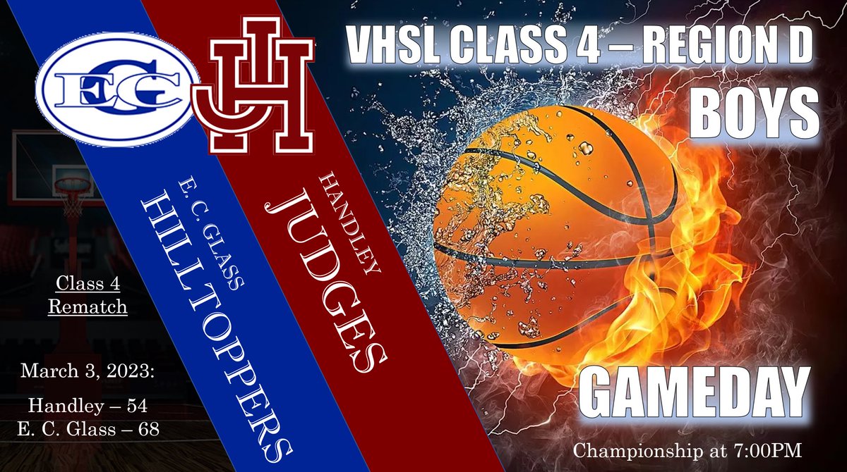 The season doesn’t end, it only gets more interesting from here! <a href="/HandleyJudges/">John Handley Athletics & Activities</a> <a href="/ecgathletics/">E.C. Glass Athletics</a>