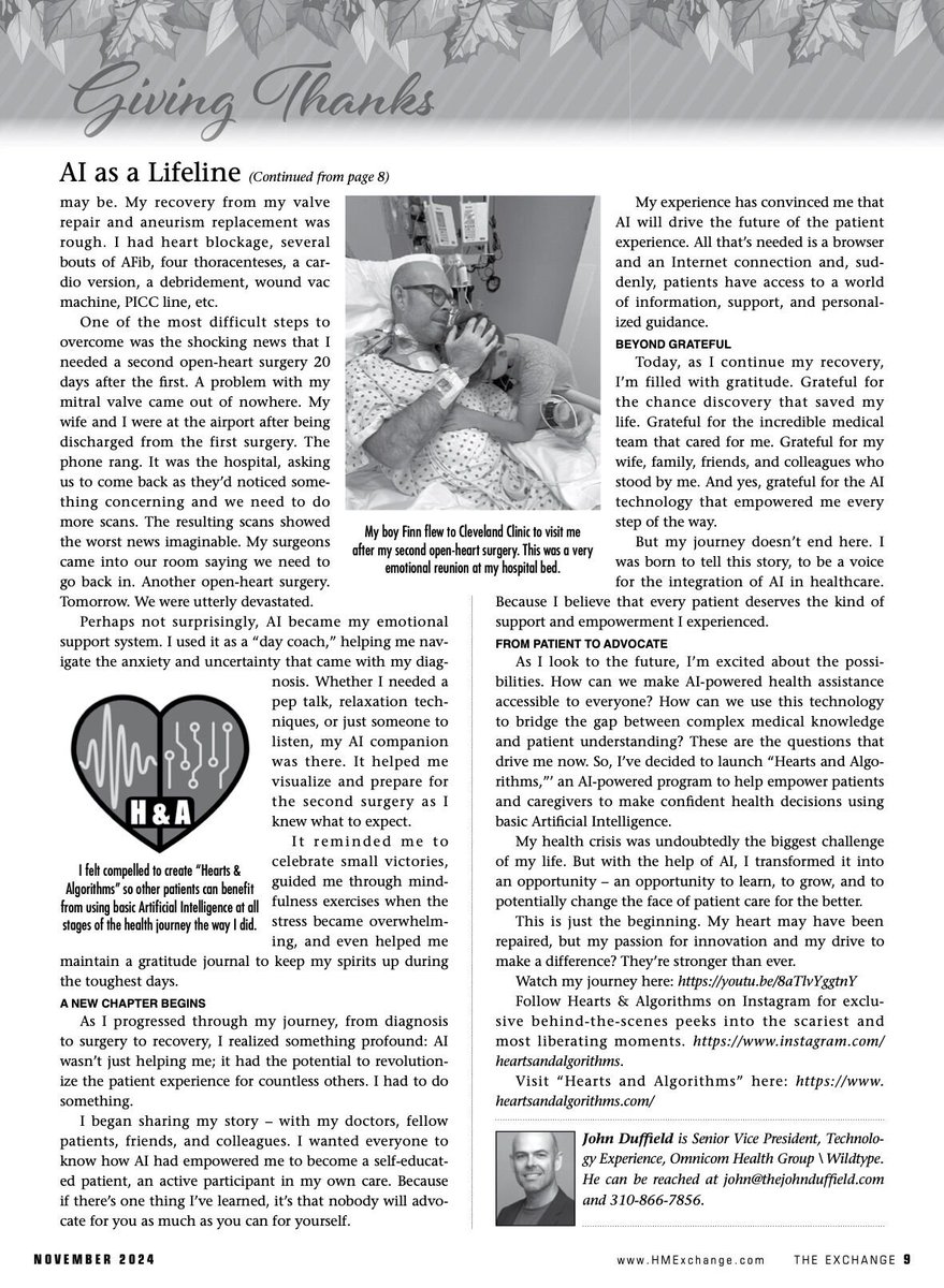 "if you want web pages, use google. if you want [life saving] answers, use ai." — <a href="/johnjduffield/">John Duffield</a> 

john's story is incredibly touching, it hits different, this is why i'm so passionate about what i do and why i advocate for truly understanding and adopting the use of ai tooling