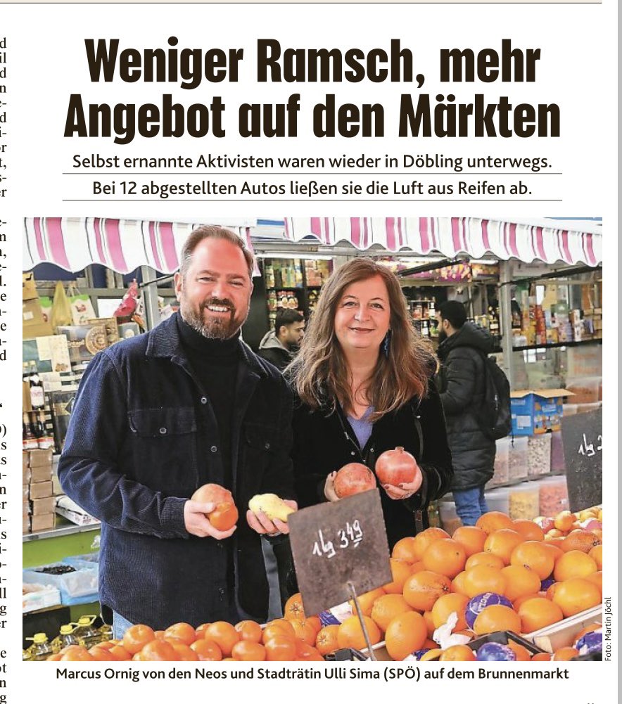 Also ich könnte die beiden am Foto schon identifizieren. Aber ich denke da ist die Sub-Headline verrutscht <a href="/krone_at/">Kronen Zeitung</a> 
Ansonsten hätten wir ein Thema <a href="/MarkusOrnig/">Markus Ornig</a> 🫣