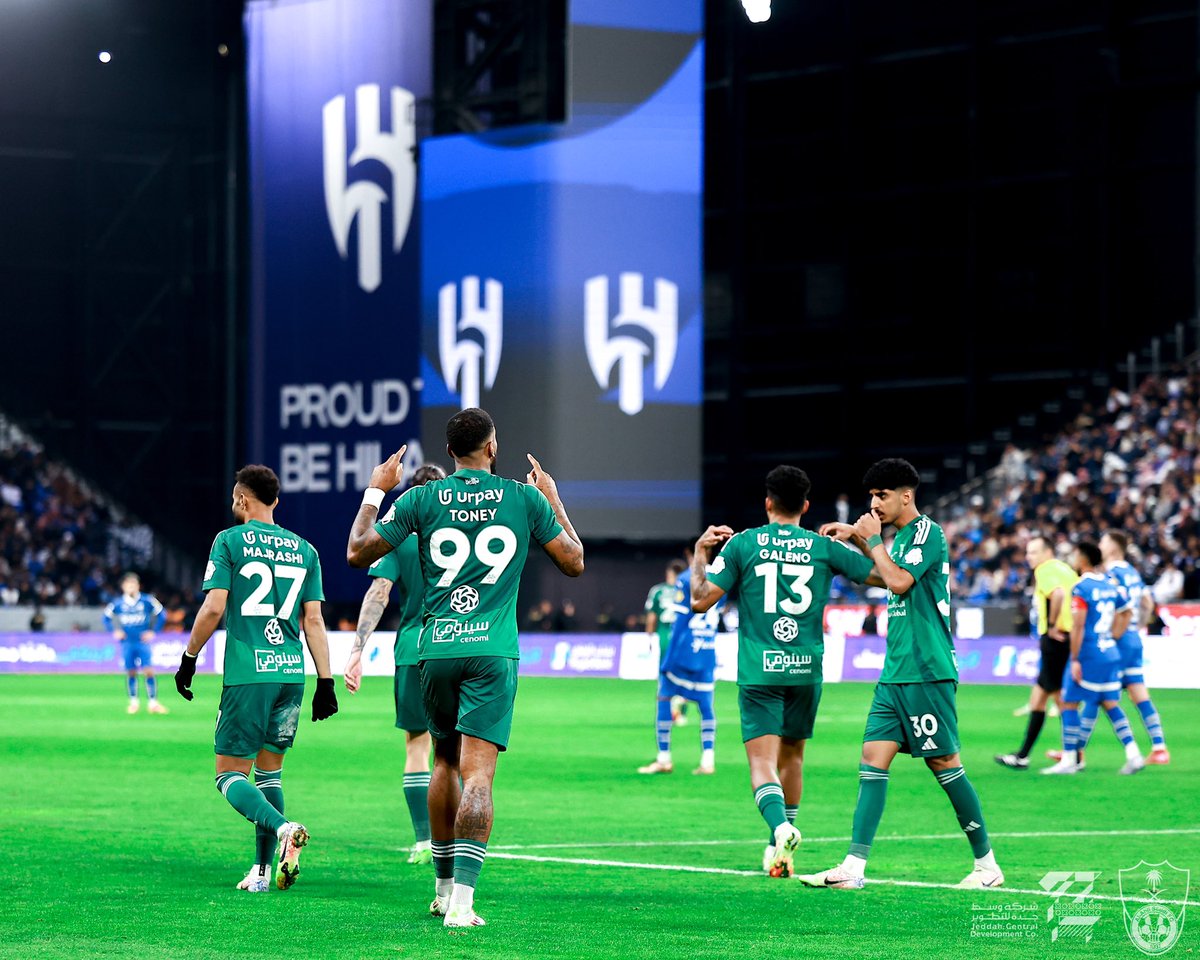 15 league goals in total, and counting..
11 goals in the last 7 league matchdays..

T⚽️NEY is on FIRE 🔥 

#الأهلي_الهلال
#RoshnSaudiLeague