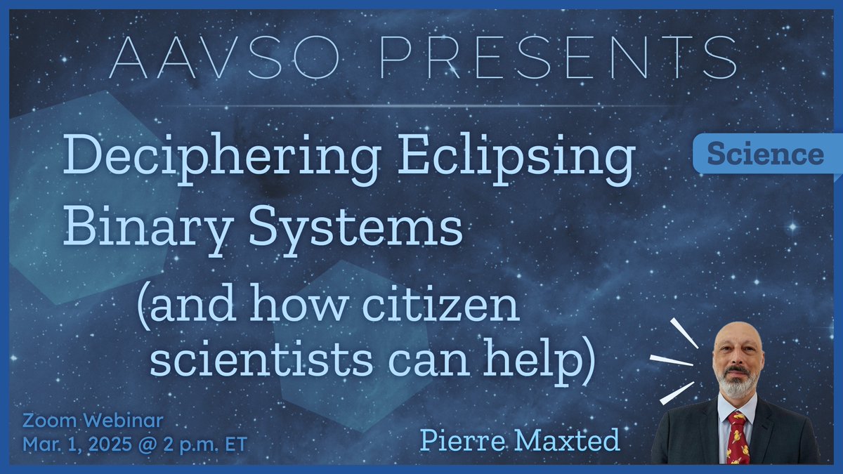 And . . . we’re back.

Join Dr. Pierre Maxted as he describes the on-going effort by the PLATO stellar science team to calibrate the next generation of stellar models using observations of well-studied “benchmark” stars.

bit.ly/4ilLTR4