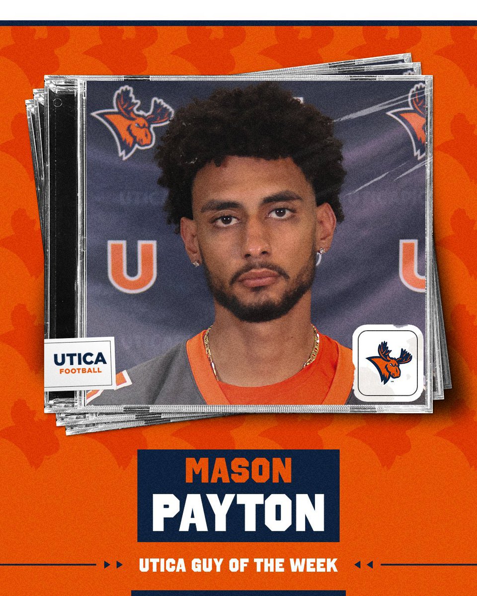 Utica Football (@utica_football) on Twitter photo Congratulations our Utica Guy of the Week. 🫎
Mason Payton
<a href="/johnjayfootball/">John Jay Football</a>
Major: Criminal Justice ⚖️ Congratulations our Utica Guy of the Week. 🫎
Mason Payton
<a href="/johnjayfootball/">John Jay Football</a>
Major: Criminal Justice ⚖️