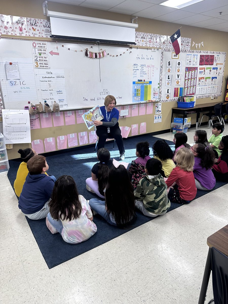 Thank you to Ms. Freeman for reading to our Bearcats today!