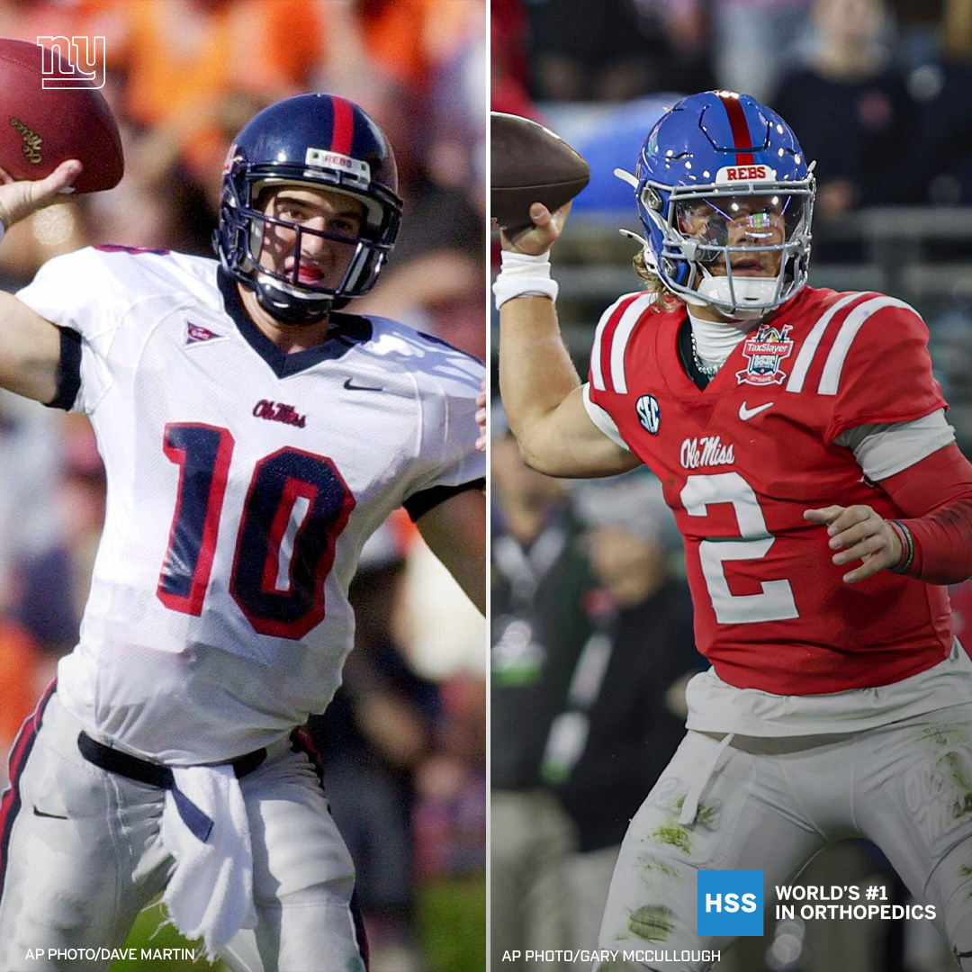 After breaking his Ole Miss record, Jaxson Dart looks to keep following in Eli's giant footsteps

📰: nygnt.co/jd228