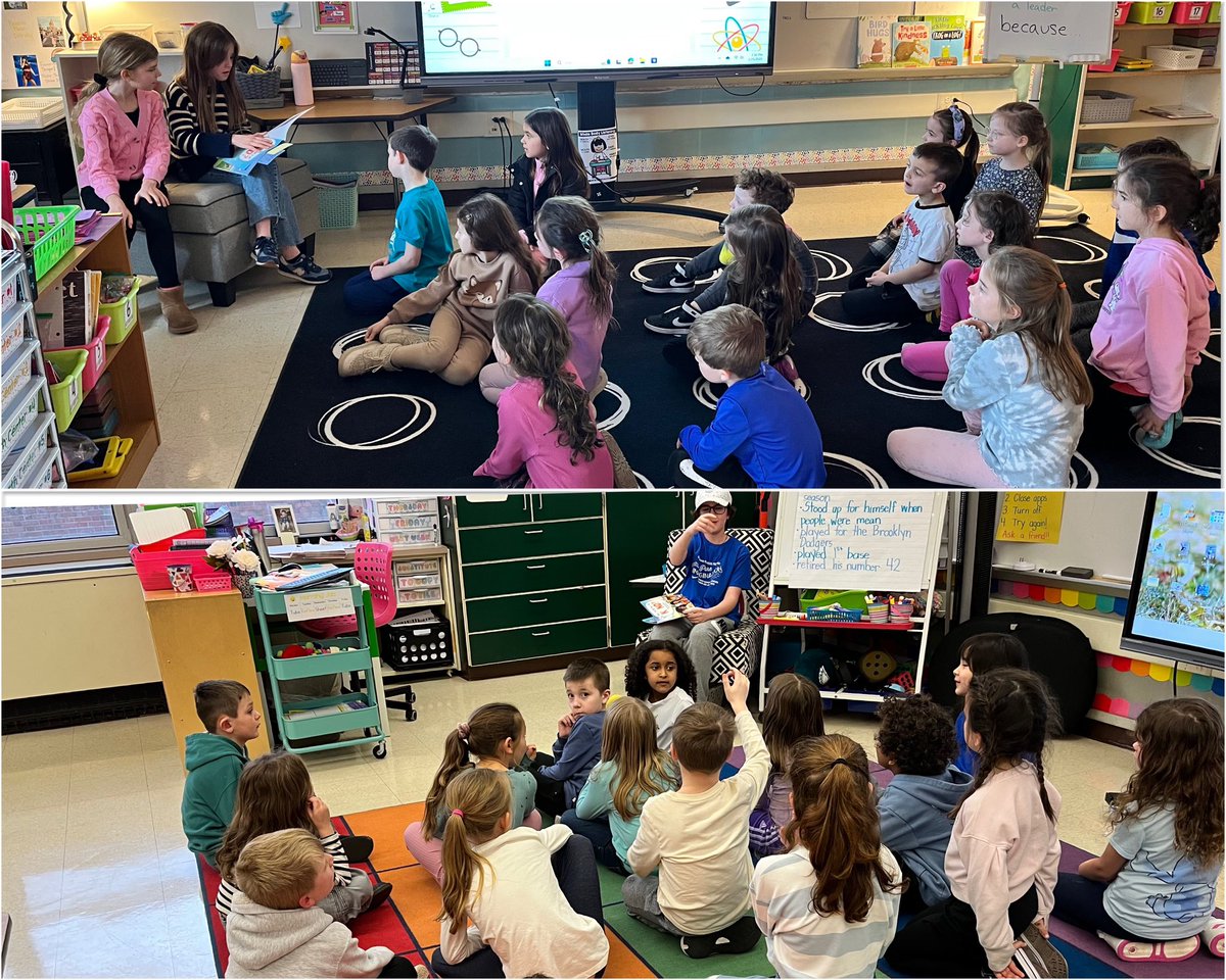 CBGaymanES's tweet photo. Kindness Month recap…
Student Council and 6th grade students reading “can you be the I in Kind?” to kindergarten &amp; 1st grade! 
#GoGaymanMustangs 
#CBOneTeam 
#BeTheIInKind https://t.co/8T4HgAQupV