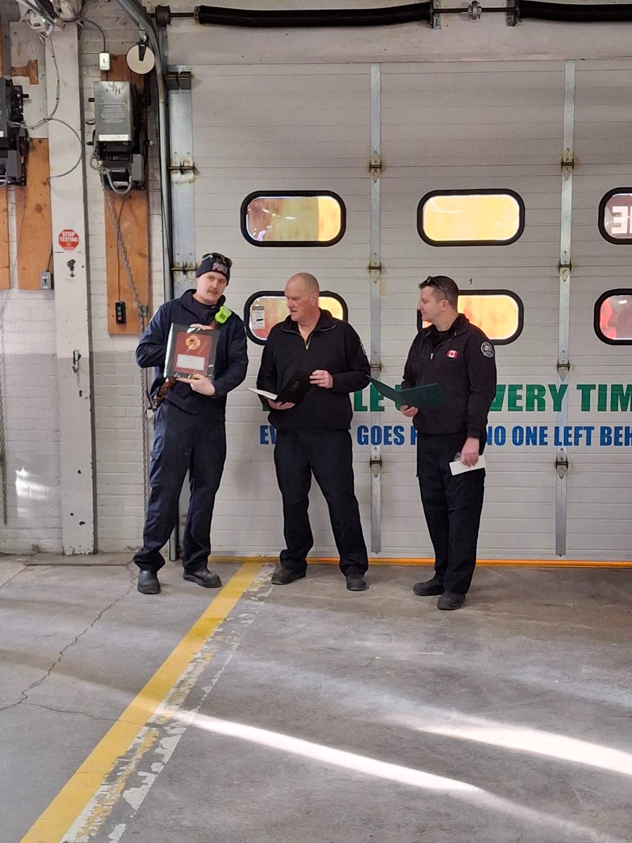 Congratulations, Firefighter Chris Fry on retiring after 27 years with Belleville Fire, and over 35 years in the fire service. Chris always showed a calm and dedicated approach to everything he did. Wishing you many years of happiness ahead in your retirement.
