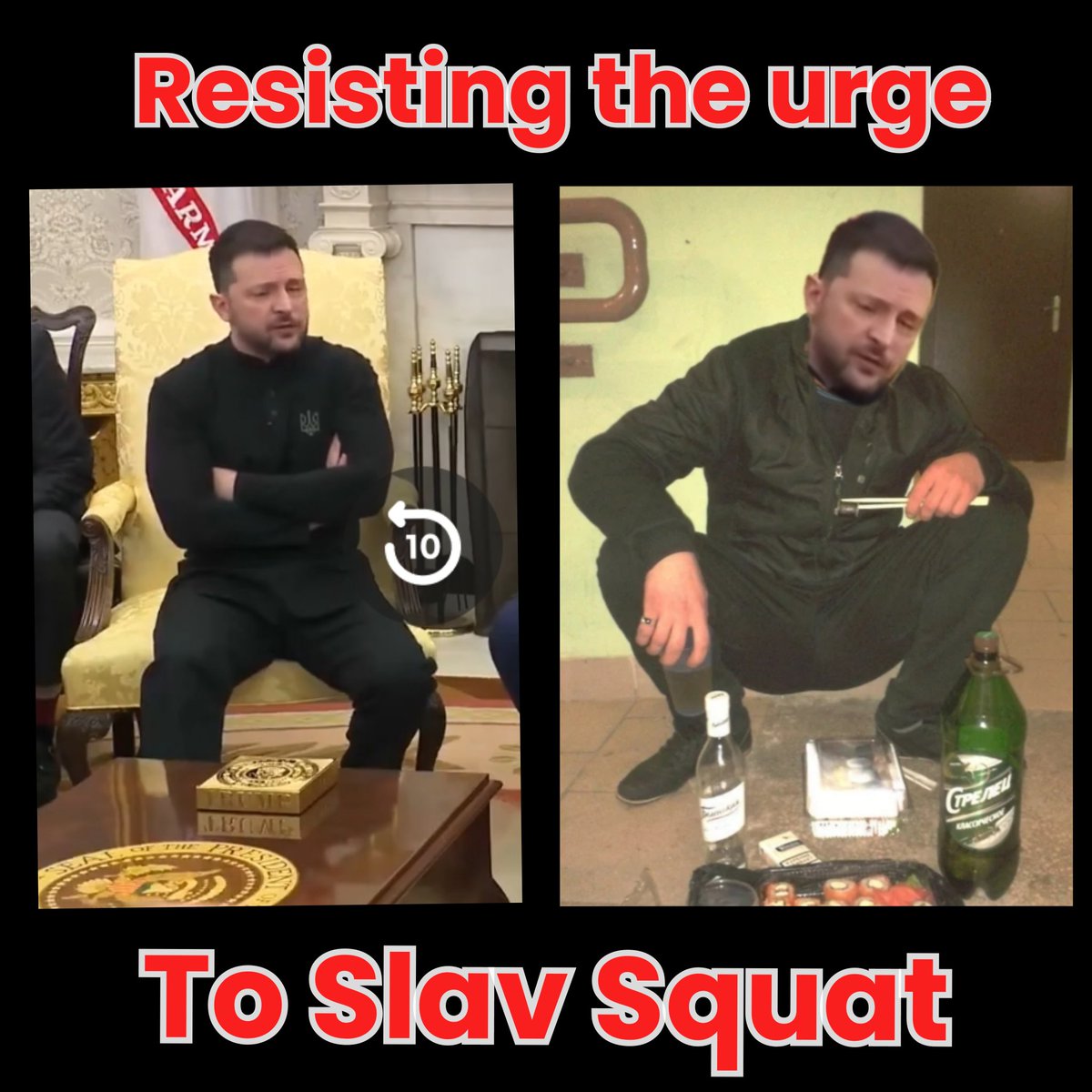 RedDead1776's tweet photo. Resisting the urge to Slav Squat like: https://t.co/9N1YJl9pO9