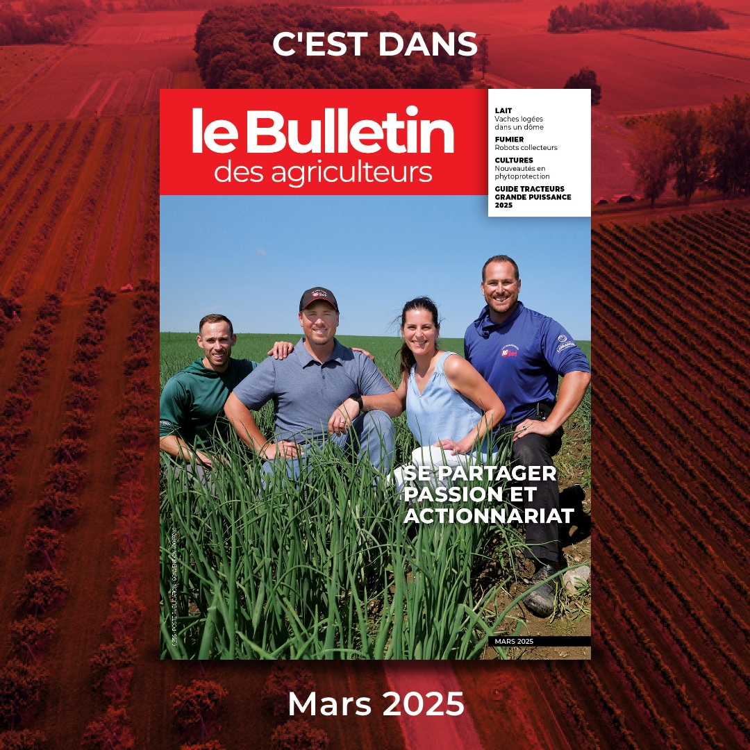 Notre édition de mars sera dans la poste la semaine prochaine! En couverture, la famille Desgroseilliers, du Domaine Labranche et des Maraîchers Bec Sucré. #agriculture #agqc #cdnag #magazine Abonnement: lebulletin.com/abonnement et code WEBPROMO pour 35% de rabais!