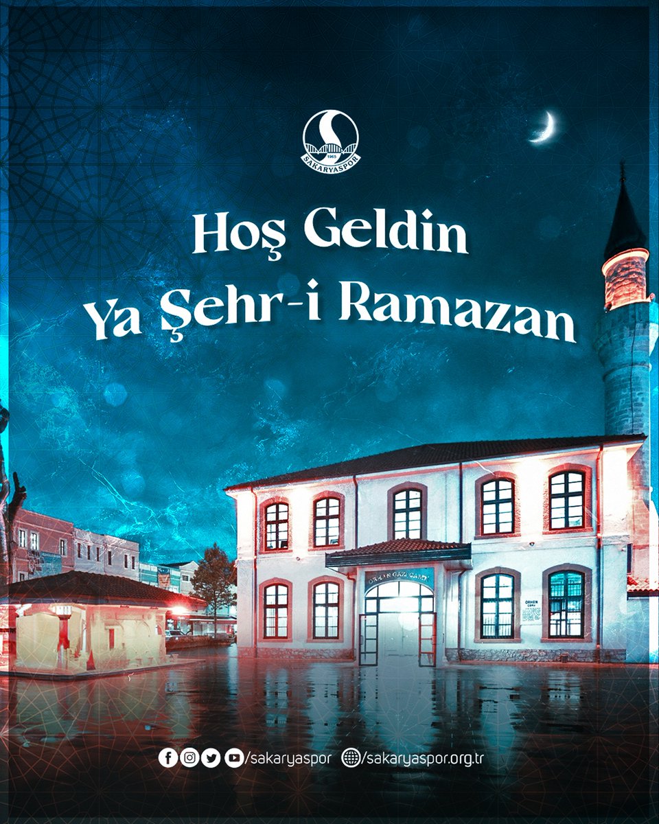 🌙  Ramazan ayının tüm İslam alemi için hayırlara vesile olmasını dileriz.

Hoş geldin Ya Şehr-i Ramazan!