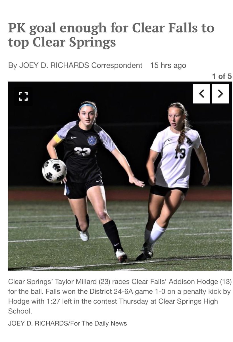 Lady Knights in the news!