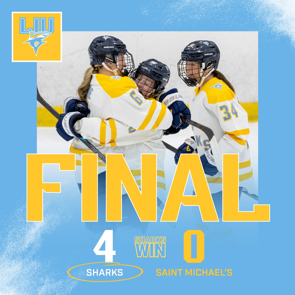 ONE DOWN ✅

Crosby Wildfong nets her first career goal, while Abbie Thompson locks in her fourth shutout of the season!

Game 2 tomorrow at 2 p.m.!