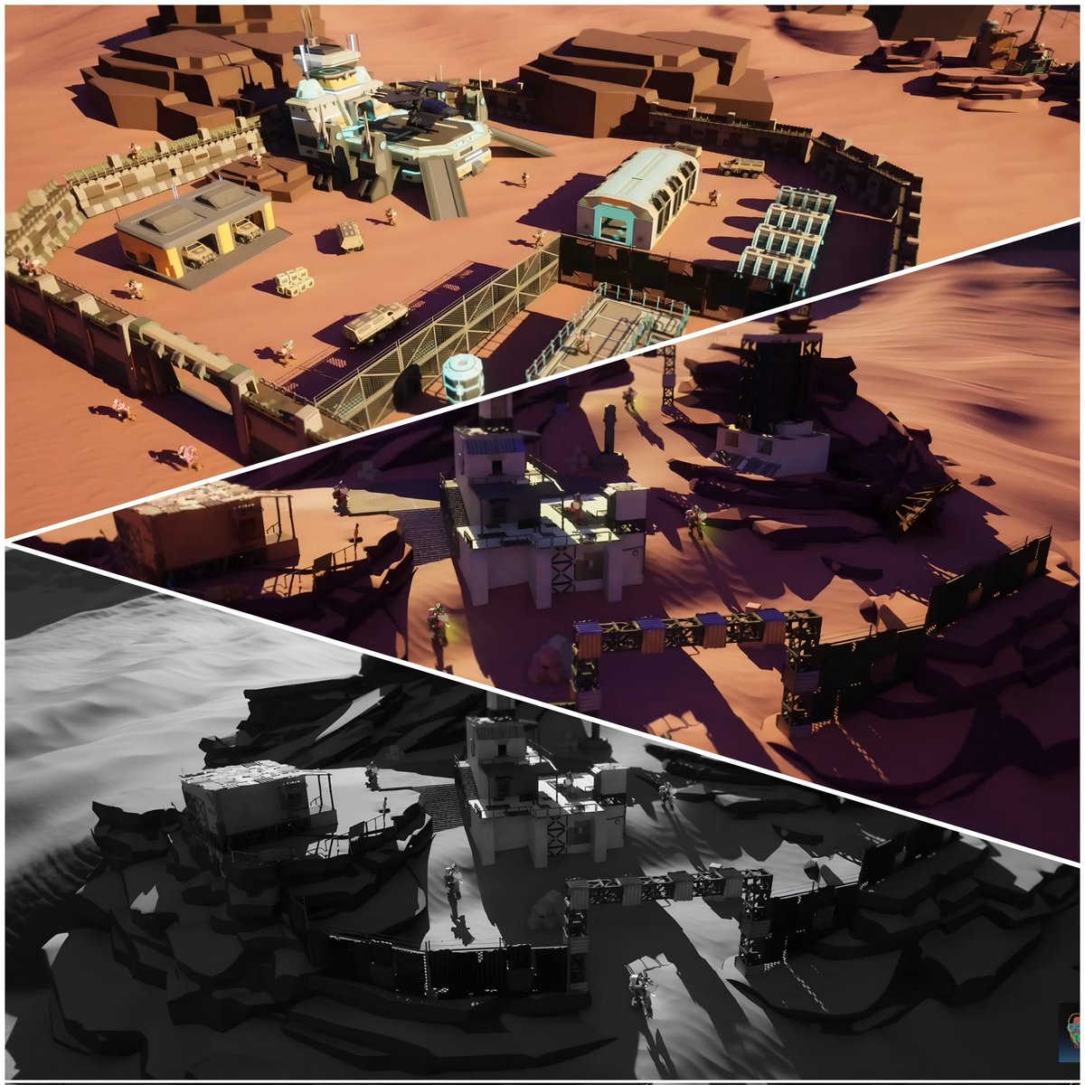 Giorgi_ImOracle's tweet image. 👀 Just peeped the dev update video and I’m buzzing cz I caught every sneak peek they threw at us! 🕵️‍♂️

🏢 That new parkour building popping up in #GreatSilverCity is in the perfect spot for some next-level runs 🏃‍♂️💨

Whatever’s flying around in the shooting gallery has me