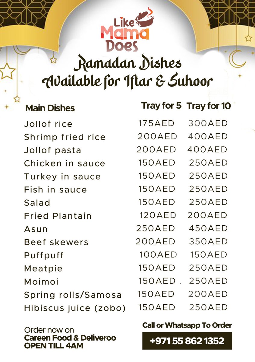 Nigerian Food in Dubai tweet media